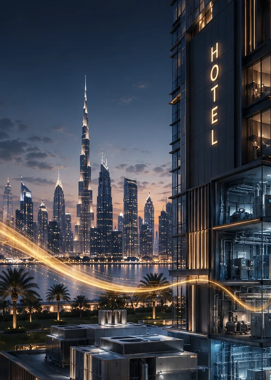 City hotel tower