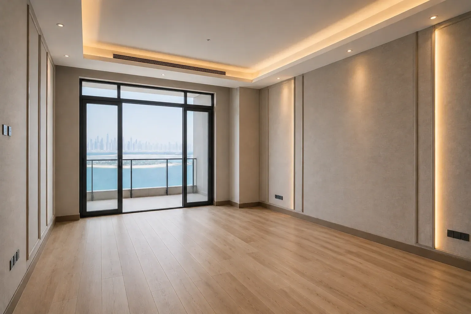 Interior upgraded with modern SPC flooring